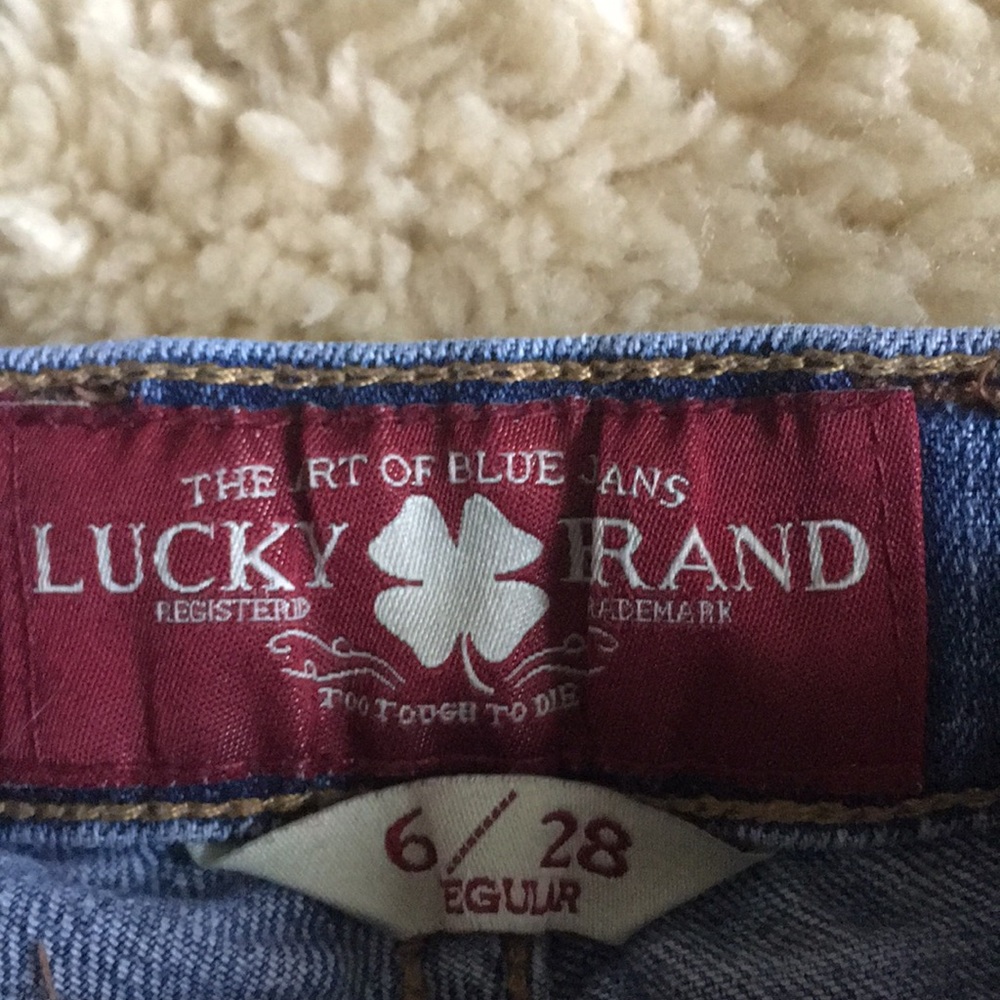 Lucky Brand Women’s jeans Size 6/28 Regular - Picture 4 of 8